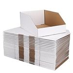 ZBEIVAN Cardboard Storage Bins Boxe