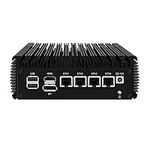 Micro Firewall Appliance, Mini PC, VPN, Router PC, Intel N5105, HUNSN RJ03k, AES-NI, 4 x Intel 2.5GbE I226-V LAN, Type-C, TF, M.2 WiFi 6 Slot, Barebone, NO RAM, NO Storage, NO System