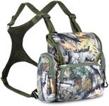 HUNTARMOR Binocular Harness Chest Pack: Hunting Bino Harness with Rangefinder Pouch & Binoculars, Binocular Pack for Hunting