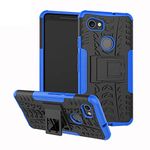 MOBIRUSH Defender Hybrid Kickstand Back Case Defender Cover for Google Pixel 2 XL - Blue