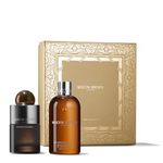 Molton Brown Re-charge Black Pepper Fragrance Gift Set - Eau de Parfum 100 ml & Bath & Shower Gel 300 ml, Luxury Scented Body Care Set