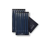 Colonial Candle NAA10.1479 Unscented Taper Candles, 10 in, Blue