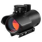 JASHKE Airsoft Red Dot Sight Scope 1x30mm Holographic Sight Rifle Scope Sights with 11mm/20mm Weaver/Picatinny Rail Mount for Hunting