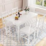 Alohappy Dining Table Set for 4, 5 