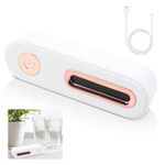 Mini USB Fridge Deodoriser [4 in 1]o₃ Ozone Generators Fridge Fresheners Portable Fridge Odour Eliminator with LED Display Smell Remover Odour Absorber for Fridge, Car, Shoe Closet, Wardrobe