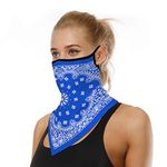 ZCBRISK Ear Hangers Face Mask Seamless Bandanas Headband Scarf Neck Gaiter Sun UV Wind Protection Earhook Balaclava