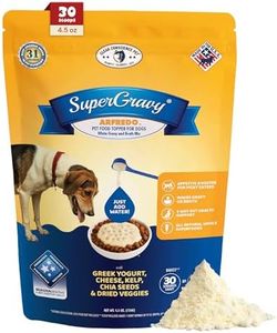 CLEAR CONSCIENCE PET® Arfredo™ SuperGravy® Natural Dog Food Gravy Topper, Hydration Broth Mix, Gluten and Grain Free Kibble Seasoning Powder Topper for Picky Eaters (4.5 oz. (30 Scoop))