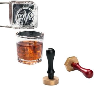 ROSEEKA Custom Ice Stamp for Cocktails - Ice Cube Branding Stamp with Your Design or Logo Perfect for Whiskey Mojito Unique Cocktail Accessories & Bar Tools