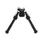 FXICH Bipods for Rifles 6 to 9 Inches Swivel Tiltable Quick Release Picatinny Mount Tactical Bipod