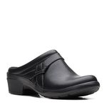 Clarks Women's, Angie Mist Clog, Black, 8