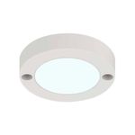 Panasonic 3W LED Mini Modular Surface Downlighter, 3W Round LED Cabinet Light, 2kV Surge Protection, Life 20000 BH, Mini Cabinet Light, Cool White 6500K (PDLM28037R1)