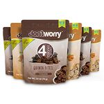 DON'TWORRY LOW CALORIE SNACKS | QUINOA BITES - 6 Pack | Amazingly Delicious with Only FOUR CALORIES per Piece! | GLUTEN FREE Snacks, Granola Bars Quinoa Cookies, MAXIMUM INDULGENCE & DELIGHT!