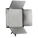 Fotodiox FCier-LED1000AC *2nd Gen* Fancier LED 1000AC (LED 1000AS) Light Panel for Photo/Video Studio Lighting with Daylight Tungsten Dual Color Control, Plus Dimer Switch - Black