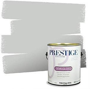 PRESTIGE Paints Interior Paint and Primer in One, 1 Gallon, Semi-Gloss, Sea Wall