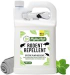 Mighty Mint Peppermint Oil Rodent Repellent Spray, 1 Gallon (128 oz)