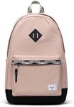 Herschel Heritage Backpack - Work Backpacks, 16" Laptop Backpacks, College Backpack for Men and Women, Travel Carry-On Bookbag, Water Bottle Pocket, Padded Shoulder Straps, 24L, Light Taupe/Black