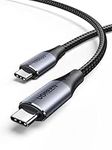 UGREEN USB C to USB C Cable 240W USB 3.1 Gen 2 10Gbps 4K@60Hz Display USB C Charger Cable Compatible with iPhone 15 Pro Max, Galaxy S24 S23 Ultra, iPad Pro/Air, MacBook Pro M3, USB-C Monitor, 1M