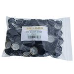 BALLIIHOO Pack of 250 Crown Bottle Caps - Black