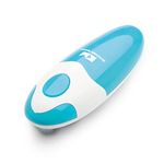 Kitchen Mama Auto Electric Can Opener: Open Your Cans with A Simple Push of Button - Automatic, Hands Free, Smooth Edge, Food-Safe, Battery Operated, YES You CAN (Sky Blue)