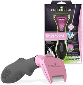 FURminator Undercoat deShedding Tool for Small Animals,Pink