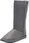 Alpine Swiss Women’s Mid-Calf Winter Boots 11” Faux Shearling Aussie Style Suede Look Warm Stylish Cold Weather Boots GRY 5