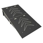 Skateboard Ramp,Wooden Large Bike Ramp,Foldable Launch Ramp for Scooter,BMX,RC,Bike,Skateboard & More,Skateboard Accessories for Kids Boys Girls Adults