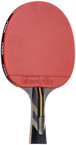 STIGA Carbon Fiber Ping Pong Paddle - 2mm Sponge, Flared Handle - Performance Table Tennis Racket, Black