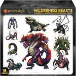 Skinny Minis D&D-Compatible Miniatures for Dungeon Masters - DND 2D Miniatures Double Sided Graphics - DND Miniatures Made of Durable Acrylic & Unique Designs