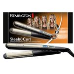 Remington Hair Straightener with Functionality of Curling Iron From Sleek & Curl S 6500,,, Pack of1