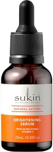 Sukin Natural Actives Brightening Serum 25mL, Helps Brighten Skin and Reduce Appearance of Pigmentation, Clinically Proven Tomato Extract and Vitamin C, Australian Made & Owned, Vegan, Cruelty-Free