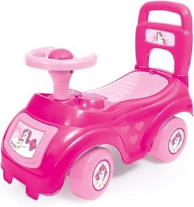 Dolu Unicorn Walk & Drive 2 in 1 Pink and Purple Ride On And Walker for Toddlers For Children From 12 Months To 3 Years Ride Along Unicorn Toys Baby Car Ride On Car Toddler Car Push Along Walker