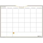 At-A-Glance Wallmates Dry Erase Monthly Planning Surface, 24 X 18 Inches, Self Adhesive (AW502128)