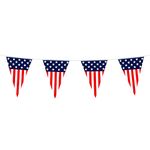 Boland American USA Flag Bunting Party Banner Decoration Accessory 6M