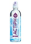 Alkaline Ionised Spring Water pH9+ (24x 600ml) Purified with Electrolytes Clean and Smooth Taste ACTIPH Water