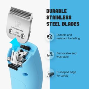 FuzzyFix Dog Clippers for Thick Hair – Professional Pet Grooming