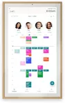 Hearth Display 27" Digital Calendar for Families, Interactive Touchscreen, Custom Wall Mount, Light Wood Frame