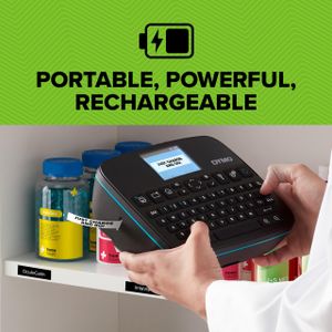 DYMO LabelManager 640 CB Portable Label Printer Kit – Bluetooth, USB, 3 Label Cassettes, Carry Case