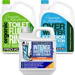 Pro-Kleen Over Winter Wash 2L with 2L Organic Green Toilet Cleaner Fluid & Intense Waste Pipe and Tank Cleaner 1L - For all Caravans and Motorhomes - Caravan Cleaner Kit