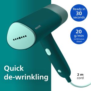 Philips Handheld Garment Steamer – 3000 Series, Portable Fabric Care