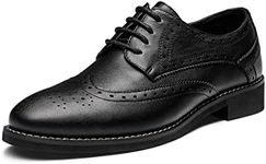 Bruno Marc Women's Classic Oxfords Lace Up Business Formal Wingtip Brogue Dress Shoes,Size 11,Black,SBOX2302W