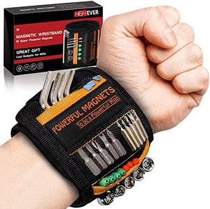 Christmas Stocking Stuffers Gifts for Men - Tools for Men Magnetic Wristband for Holding Screws Super Strong Magnet Wrist Tool Belt Set Holder Cool Gadgets Birthday Gift for Dad Women Mens Gifts Ideas