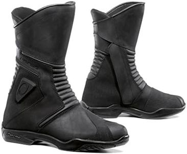 Forma FORT52W9941 Bottes Moto Voyage WP Homologuée CE, Noir, Taille 41