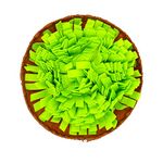 Newooe Snuffle Mat for Dogs Pet Snuffle Mat Food Sniffing Feeding Mat Natural Foraging Skills Slow Feeding Puppy Training Mat for Boredom and Stress Relief Encourages Dogs