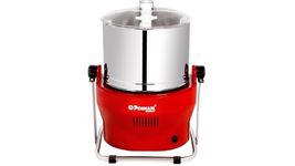 Ponmani Power Plus - 3Ltr Tilting Wet Grinder (Red, 225W Copper Motor, Fast Grinding)