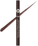 L'Oréal Paris Haute Precision Liquid Eyeliner, 24HR Waterproof, Felt Tip Eyeliner for Intense Color & Defined Eyes, Brown Leather, 1 mL