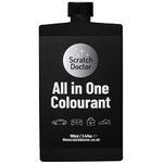 Scratch Doctor All in One Leather Colourant Self Seal Leather Dye Repair Paint for Furniture, Sofas, Car Seats (Black, 100ml)