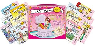 Fancy Nancy's 12-Book Fantastic Phonics Fun!: Includes 12 Mini-Books Featuring Short and Long Vowel Sounds