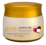 Jovees Herbal Onion Oil Hair Spa Masque With Keratin & Soy Protein | 200GM | For Hair Fall Control