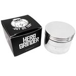 OutonTrip Classic Metallic Herb Crusher 52mm (Silver)