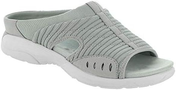 Easy Spirit Women's Traciee2 Slide Sandal, Grey 050, 7.5 Narrow